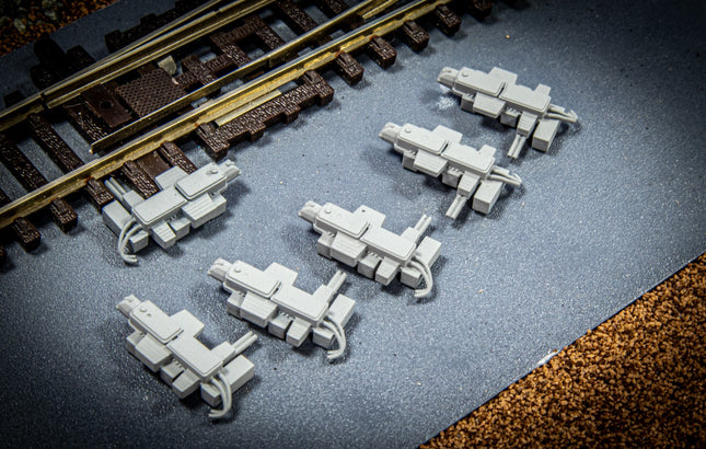 Point Machine / Motor (Static/Dummy) - TT:120 Scale for Hornby Points (Pack of 6)
