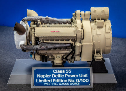 LIMITED EDITION 1/32 Scale Desk Accessory Class 55 Deltic Power Unit - (Gauge 1)