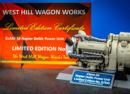 LIMITED EDITION 1/32 Scale Desk Accessory Class 55 Deltic Power Unit - (Gauge 1)