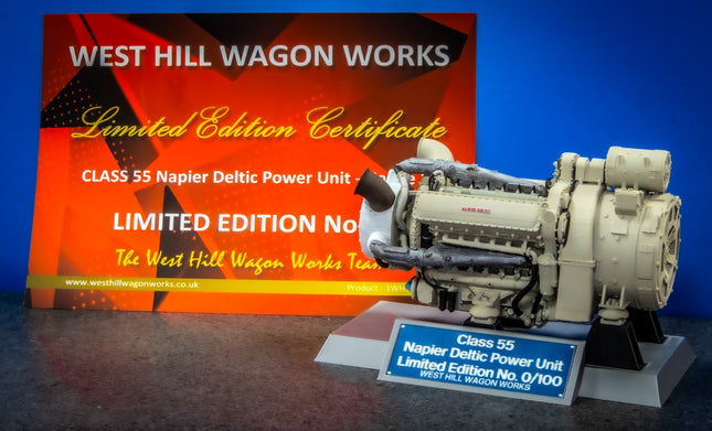 LIMITED EDITION 1/32 Scale Desk Accessory Class 55 Deltic Power Unit - (Gauge 1)