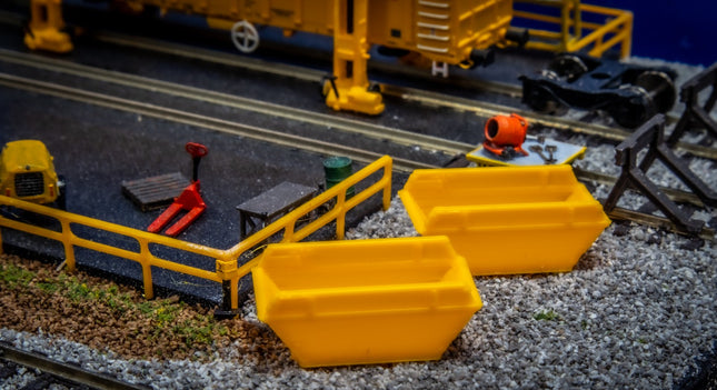 Waste Skips - N Gauge (Pack of 2)