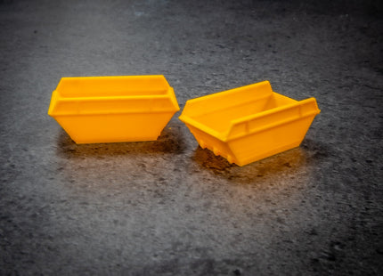 Waste Skips - OO Gauge (Pack of 2)