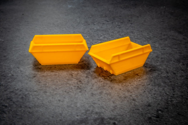 Waste Skips - OO Gauge (Pack of 2)