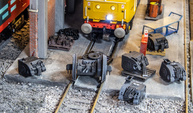 Class 47 / Brush Type 4 Traction Motors - O Gauge (Pack of 6)