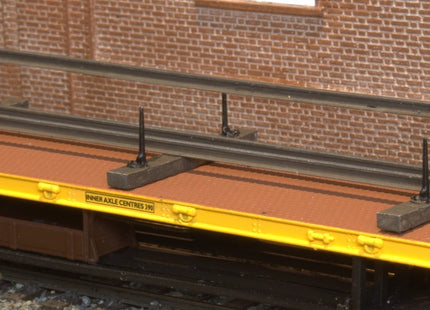 YMA Salmon Wagon Bolsters (Pack for 2 Wagons) - OO Gauge