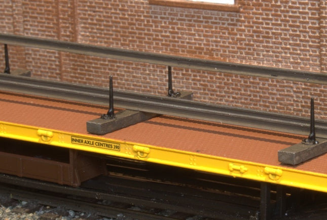 YMA Salmon Wagon Bolsters (Pack for 2 Wagons) - OO Gauge