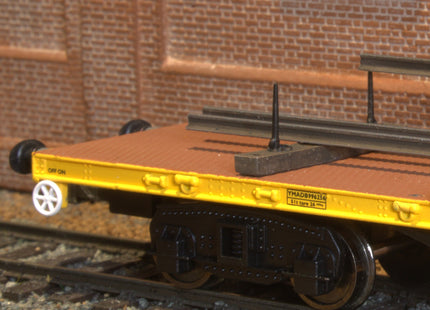YMA Salmon Wagon Bolsters (Pack for 2 Wagons) - OO Gauge