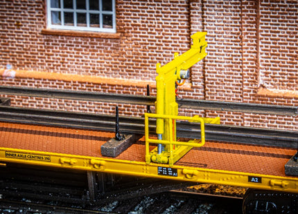 YFA Salmon Wagon Rail Crane Equipment (Pack for 1 Wagon) - OO Gauge