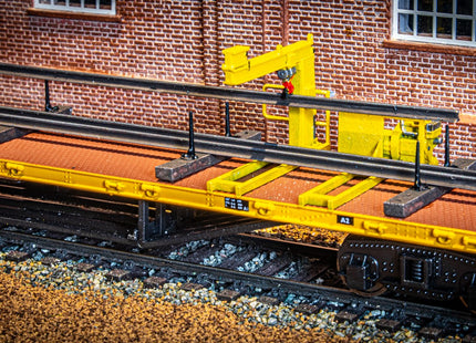 YFA Salmon Wagon Rail Crane Equipment (Pack for 1 Wagon) - OO Gauge