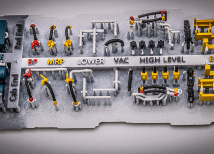 Detailed Pipes, and Air Reservoirs for a Class 03 Locomotive - OO Gauge (SET 39)