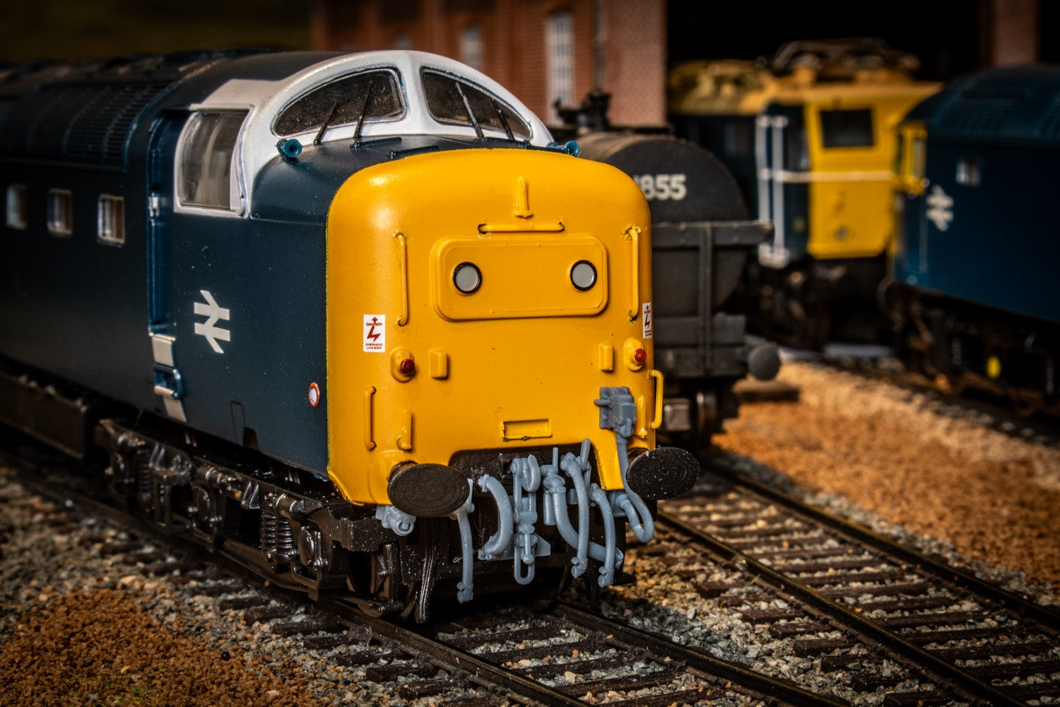 Detailed Pipes And Cables For A Class 55 Deltic Locomotive OO Gauge Detailed Pipes And Cables For A Class 55 Deltic Locomotive OO Gauge