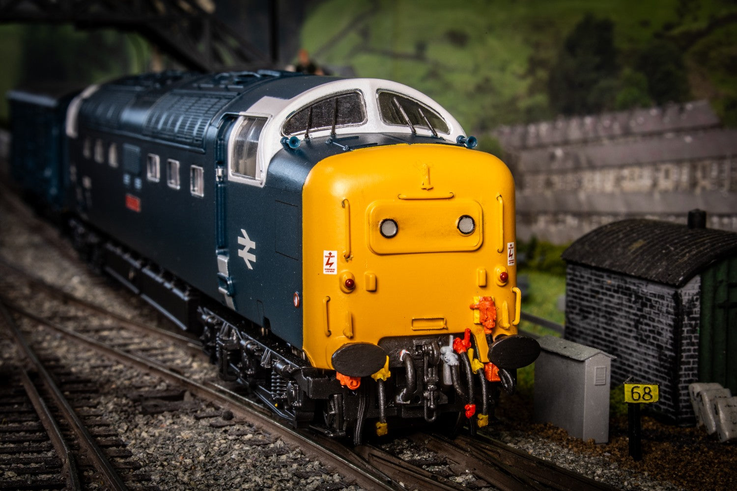 Detailed Pipes And Cables For A Class 55 Deltic Locomotive OO Gauge Detailed Pipes And Cables For A Class 55 Deltic Locomotive OO Gauge