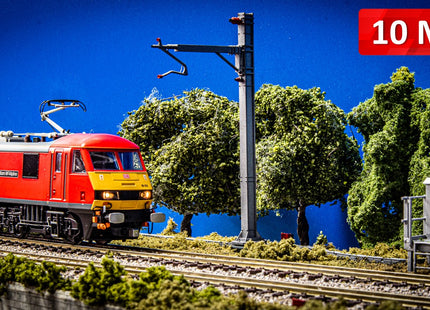 E3-10 - SERIES 1 - Single Insulated Cantilever (Outer SIC) - Pack of 10 - (OO Gauge)