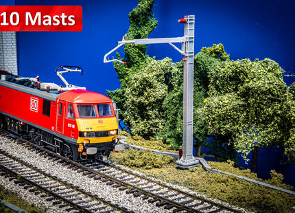 E3-9 - SERIES 1 - Single Insulated Cantilever (Inner SIC) - Pack of 10 - (OO Gauge)
