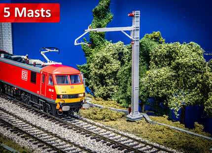E3-5 - SERIES 1 - Single Insulated Cantilever (Inner SIC) - Pack of 5 - (OO Gauge)