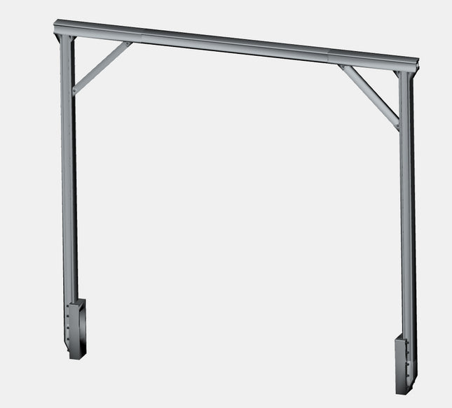 1500v DC OHLE I Beam Type Structure Kit - 2 Viaduct Masts with Beam for 110mm Viaduct Span (SET E6-4)