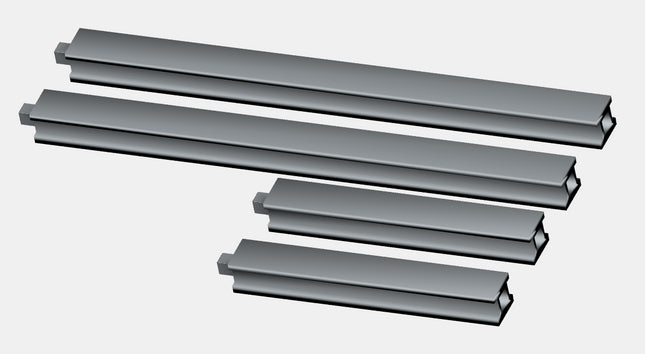 1500v DC OHLE I Beam Type - 2 x 30mm and 2 x 60mm Span Extension Beams (SET E6-10)