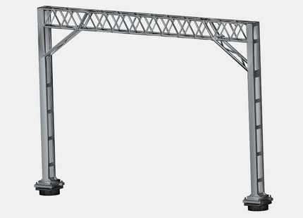 1500v DC OHLE Lattice Type Structure Kit - 2 Masts with 2-Track 130mm Span (SET E7-1)