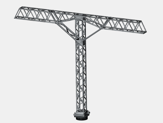 1500v DC OHLE Lattice Type Structure Kit - 1 Double Sided Mast with 2 Single Track Cantilever Spans (SET E7-3)