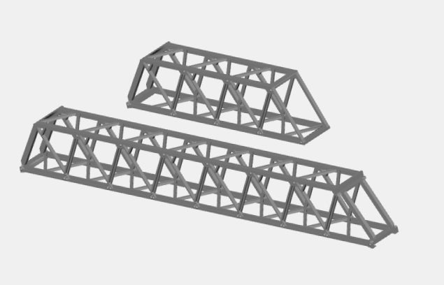 1500v DC OHLE Lattice Type - 1 x 2-Track and 1 x Cantilever - Replacement Spans (SET E7-12)