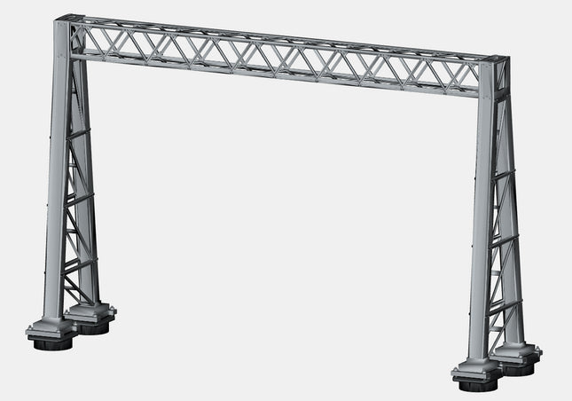 1500v DC OHLE A-Frame Type Structure Kit - 2 Masts with 2-Track 130mm Span (SET E8-1)