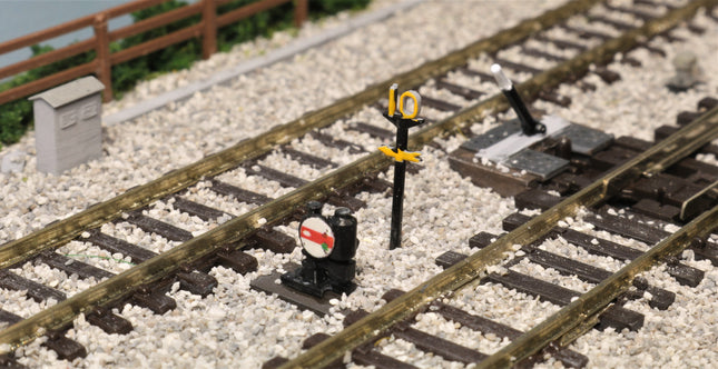 Disc Ground Signals - BR Type - N Gauge (Pack of 6)
