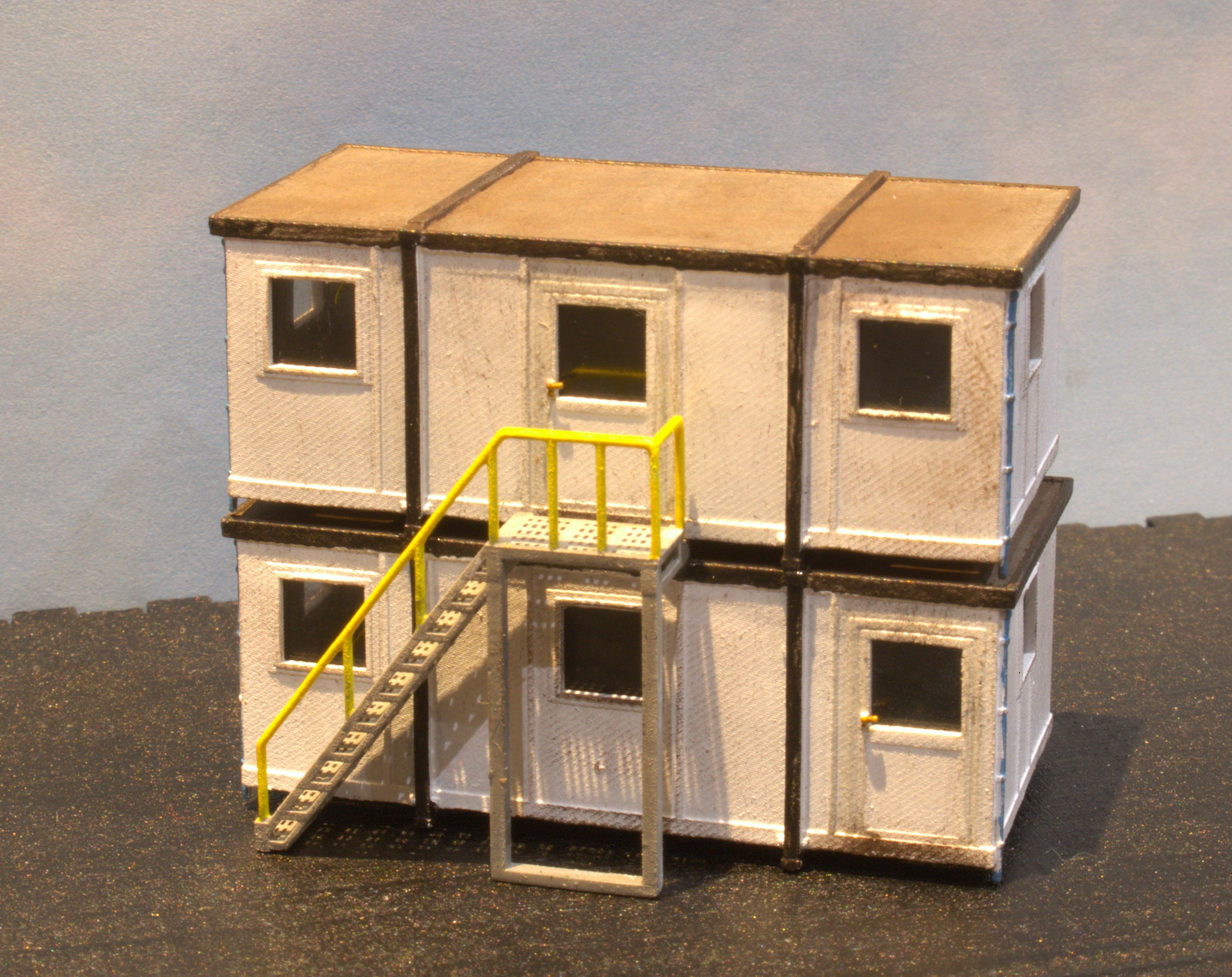Portable Modular Stackable Buildings - Pack of 2 with Access Steps (N ...