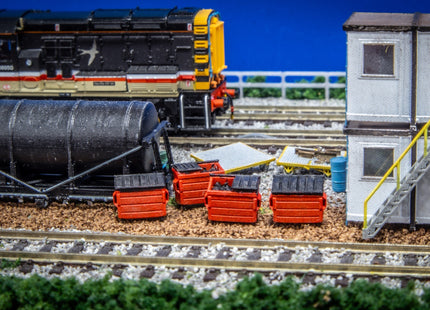 Trade Waste Bins - N Gauge (Pack of 4)