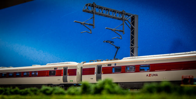 E10-1 - N-Gauge OHLE - SERIES 2 - Two Track Cantilever Mast (59mm Arm) Kit