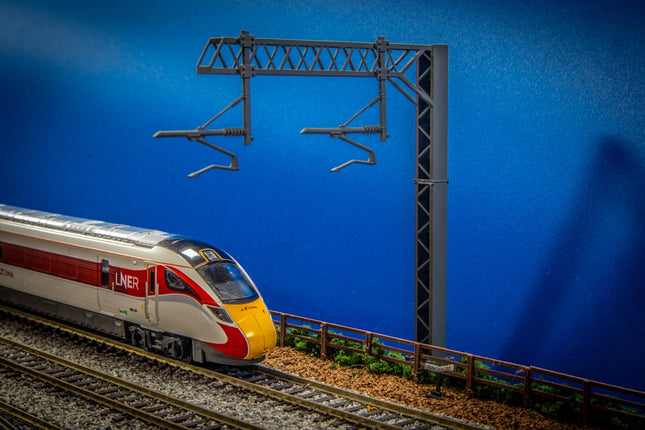 E10-1 - N-Gauge OHLE - SERIES 2 - Two Track Cantilever Mast (59mm Arm) Kit