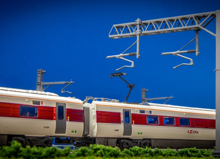 E10-2 - N-Gauge OHLE - SERIES 2 - Two Track Cantilever Mast (67mm Arm) Kit