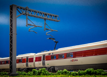 E10-2 - N-Gauge OHLE - SERIES 2 - Two Track Cantilever Mast (67mm Arm) Kit