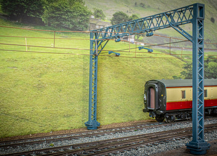 1500v DC OHLE Lattice Type Structure - 2-Track Mast Kit for Wire Supported Registration Arms (SET E7-4)