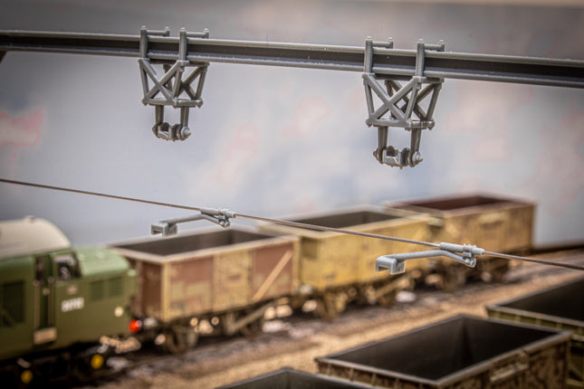 1500v DC OHLE I Beam Type - 2 Single Wire Supported Magnetic Registration Arms Kit (SET E6-15)