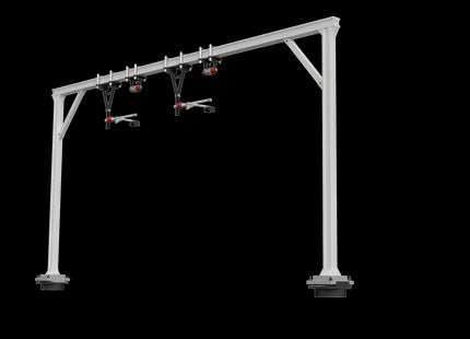 1500v DC OHLE I Beam Type Structure Kit - 2 Masts with Beam for 2-Track 170mm Span (SET E6-1)