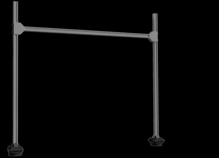1500v DC OHLE I Beam Type Structure Kit - 2 Tall Masts with Beam for 2-Track 130mm Span (SET E6-2)