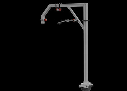1500v DC OHLE I Beam Type Structure - Single Track Cantilever Mast Kit (SET E6-7)