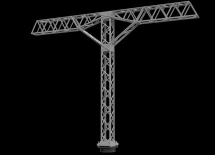 1500v DC OHLE Lattice Type Structure Kit - 1 Double Sided Mast with 2 Single Track Cantilever Spans (SET E7-3)