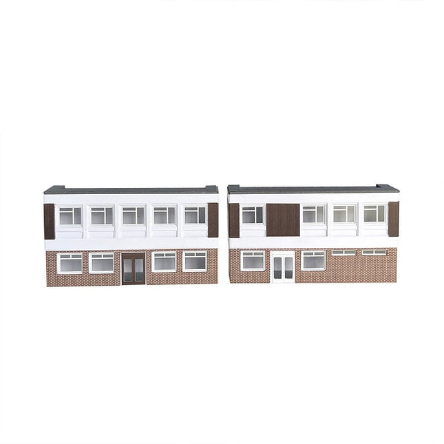 Low Relief 1970's Office Block - TT:120 Scale