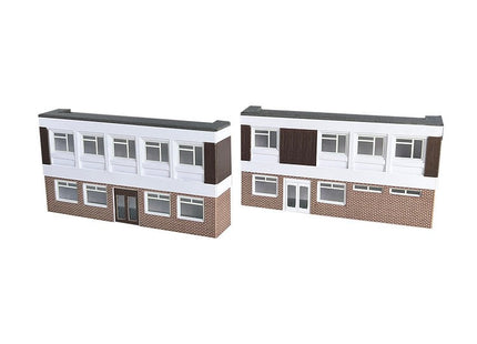 Low Relief 1970's Office Block - TT:120 Scale