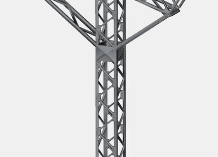 1500v DC OHLE Lattice Type Platform Double Sided Mast kit (SET E7-6)