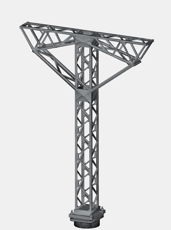 1500v DC OHLE Lattice Type Platform Double Sided Mast kit (SET E7-6)