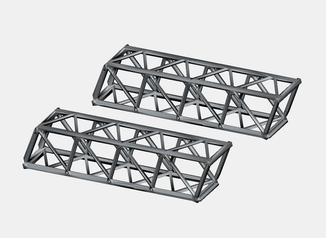 1500v DC OHLE Lattice Type - 45mm Extension Spans - Pack of 2 (SET E7-18)