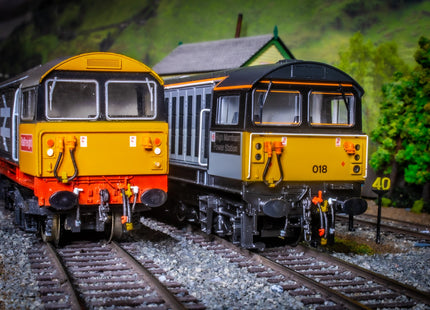 Detailed Pipes and Cables for a Class 58 Locomotive - OO Gauge (SET 9) Including Walkway Safety Barriers with Handrails