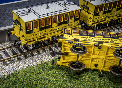 Hunt Magnetic Couplings ELITE Pack For Hornby Stephenson's Rocket, L&MR Coaches/Wagons (5 Pairs)