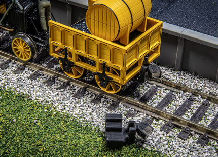Hunt Magnetic Couplings ELITE Pack For Hornby Stephenson's Rocket, L&MR Coaches/Wagons (5 Pairs)