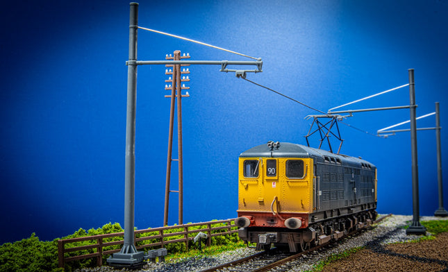 Southern Region Overhead Single Track Cantilever Masts Kit - Pack of 3 Masts - (SET E13-1)