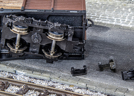 Hunt Magnetic Couplings ELITE - Close Coupling - 10 Pairs for Roco/Graham Farish Box Sockets - 009 Narrow Gauge