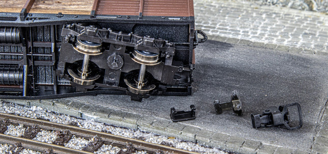 Hunt Magnetic Couplings ELITE - Close Coupling - 10 Pairs for Roco/Graham Farish Box Sockets - 009 Narrow Gauge