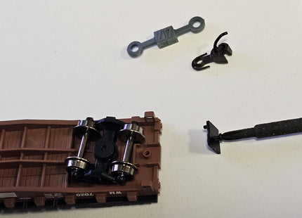 Hunt Magnetic Couplings ELITE - Centershank 7mm Couplings - N Scale 5 Pairs - N Gauge